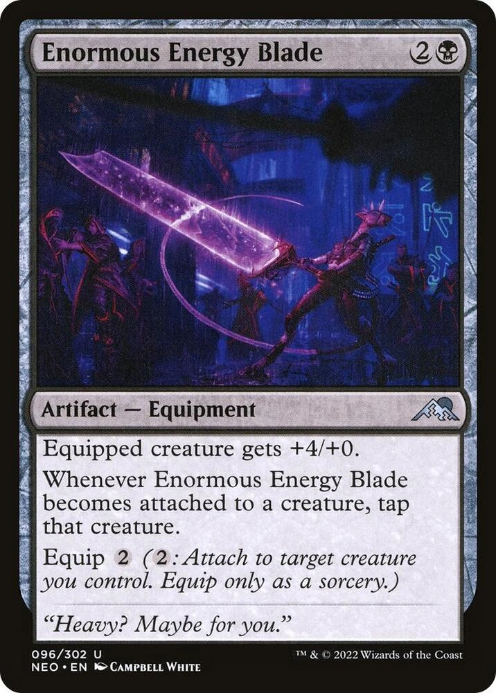 Enormous Energy Blade Foil