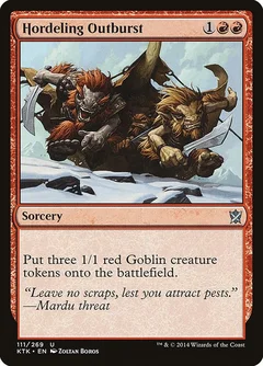 Hordeling Outburst Foil 111