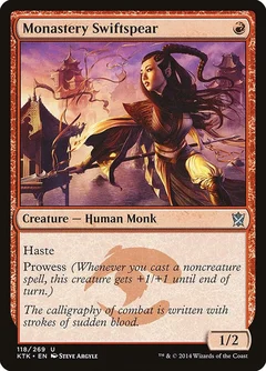 Monastery Swiftspear Foil 118