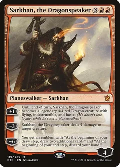 Sarkhan, the Dragonspeaker Foil 119