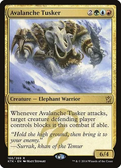 Avalanche Tusker Foil 166