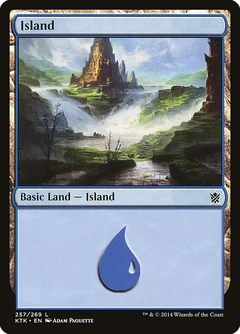 Island (257) Foil 257