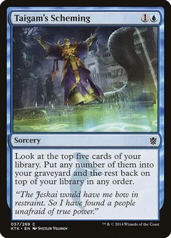 Taigam's Scheming Foil 57