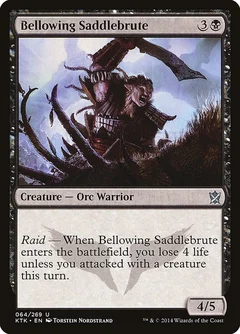 Bellowing Saddlebrute Foil 64
