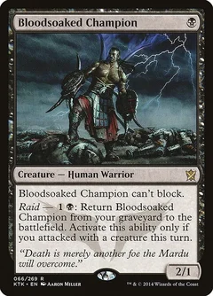 Bloodsoaked Champion Foil 66