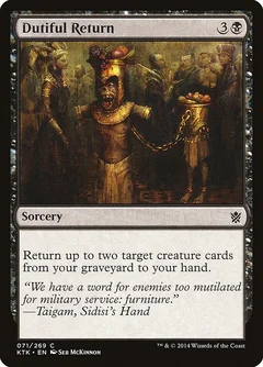 Dutiful Return 71