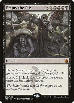 Empty the Pits Foil 72