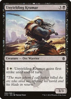 Unyielding Krumar Foil 94