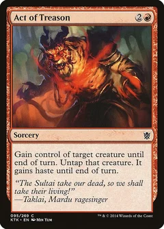 Act of Treason Foil 95