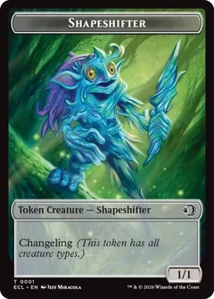 Shapeshifter // Merfolk Double-Sided Token 1 // 8