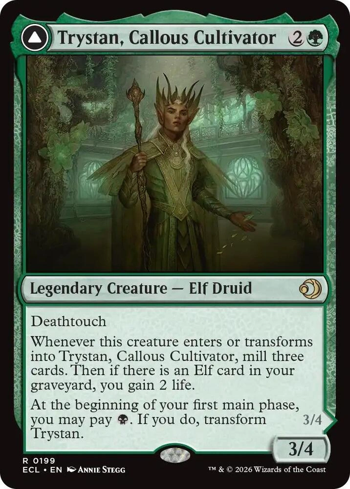 Trystan, Callous Cultivator