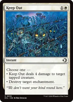 Keep Out 19