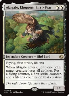 Abigale, Eloquent First-Year 204