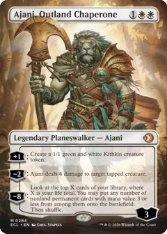 Ajani, Outland Chaperone (Borderless) 284