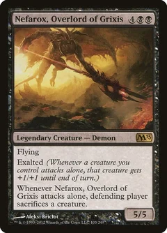 Nefarox, Overlord of Grixis Foil 103