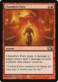Chandra's Fury Foil 124