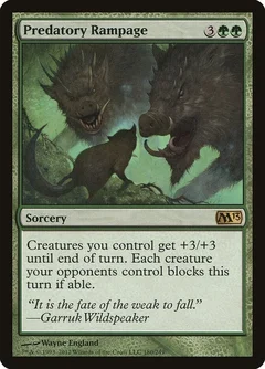 Predatory Rampage Foil 180