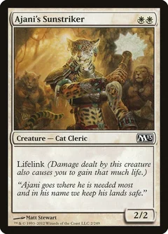 Ajani's Sunstriker Foil 2