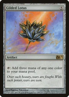 Gilded Lotus Foil 206