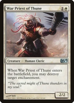 War Priest of Thune Foil 39