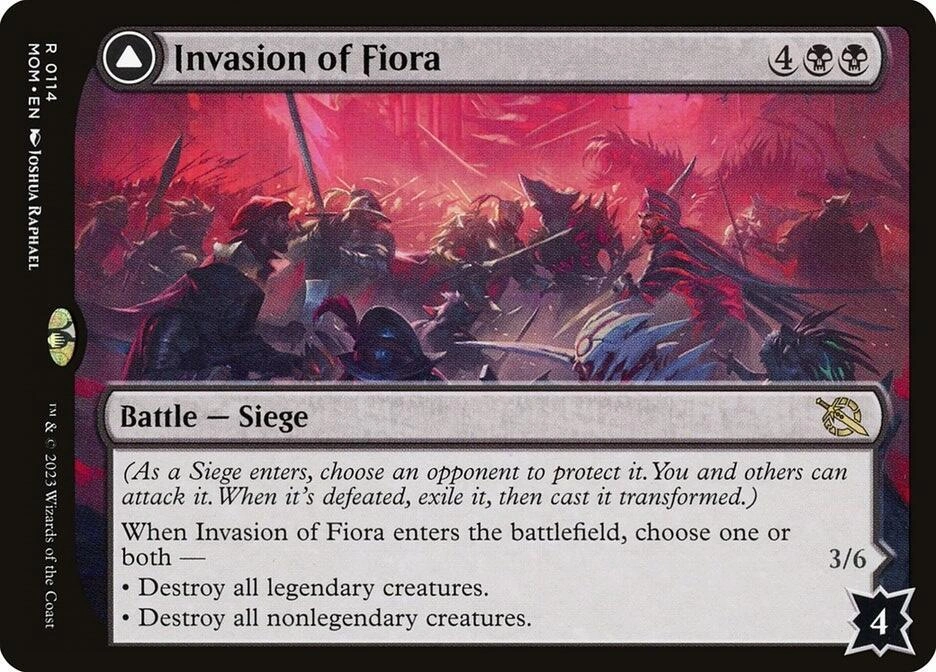 Invasion of Fiora Foil