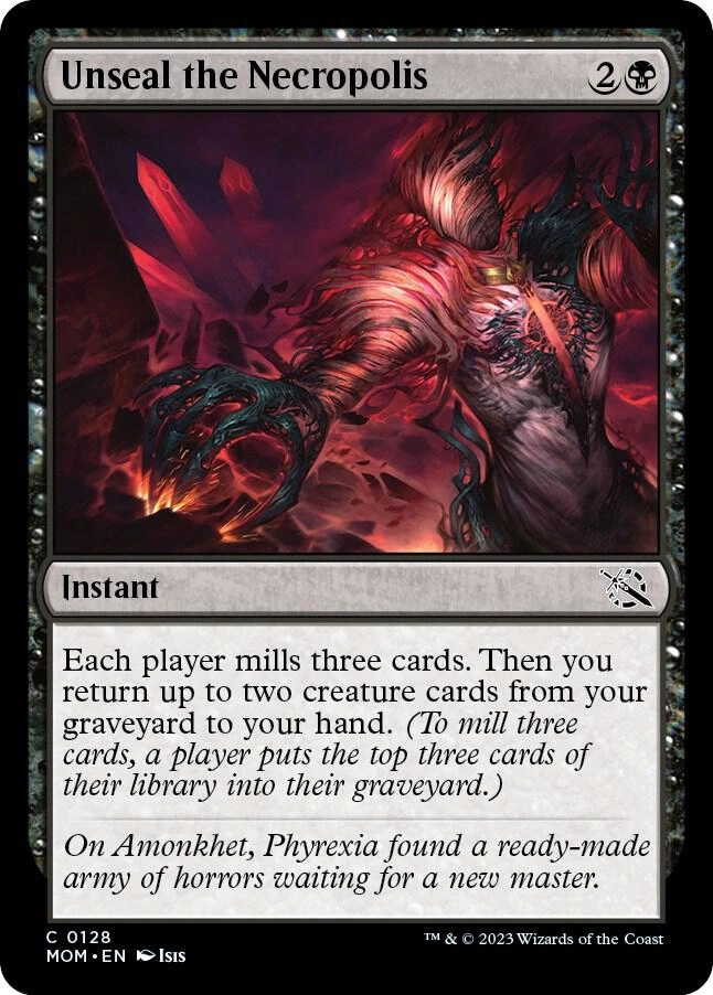 Unseal the Necropolis Foil