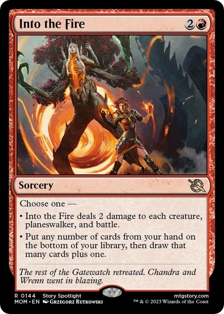 Into the Fire Foil