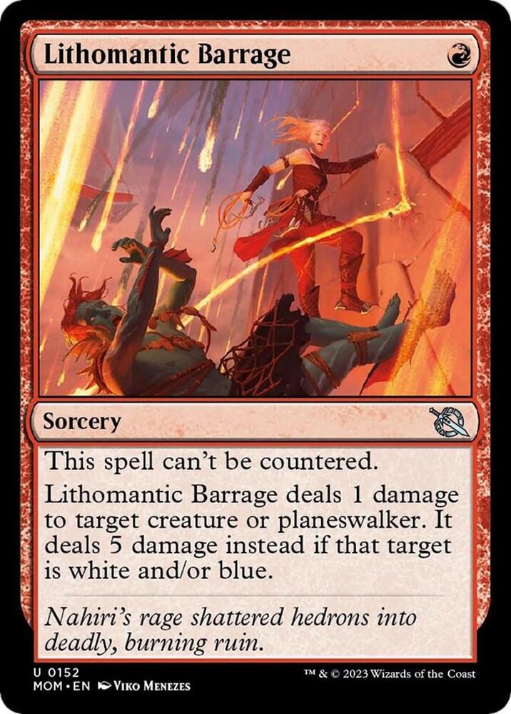 Lithomantic Barrage Foil