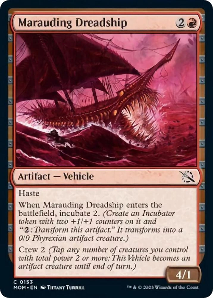 Marauding Dreadship Foil