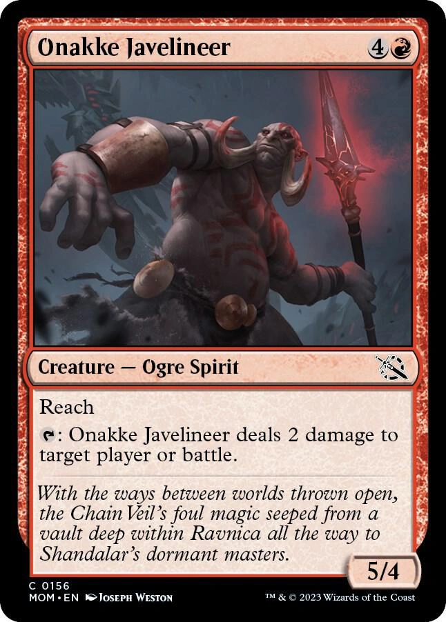 Onakke Javelineer Foil