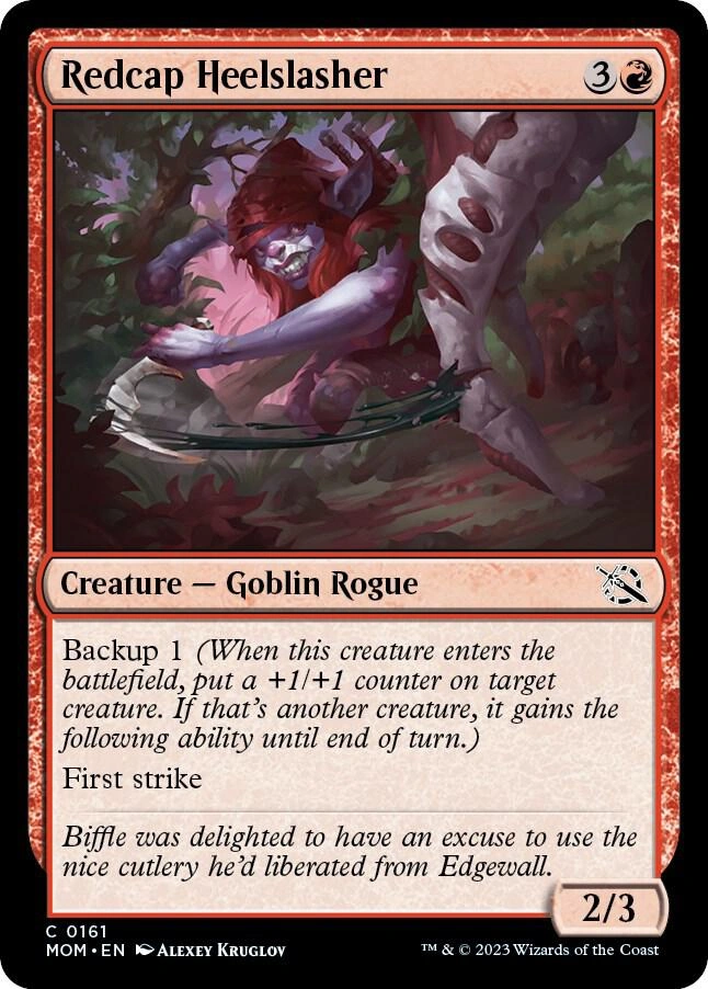 Redcap Heelslasher Foil