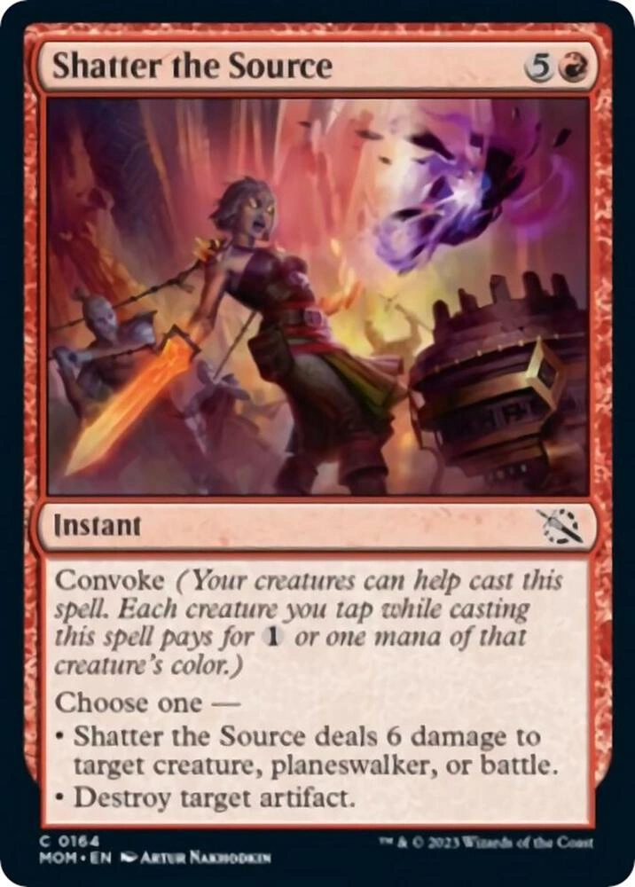 Shatter the Source Foil
