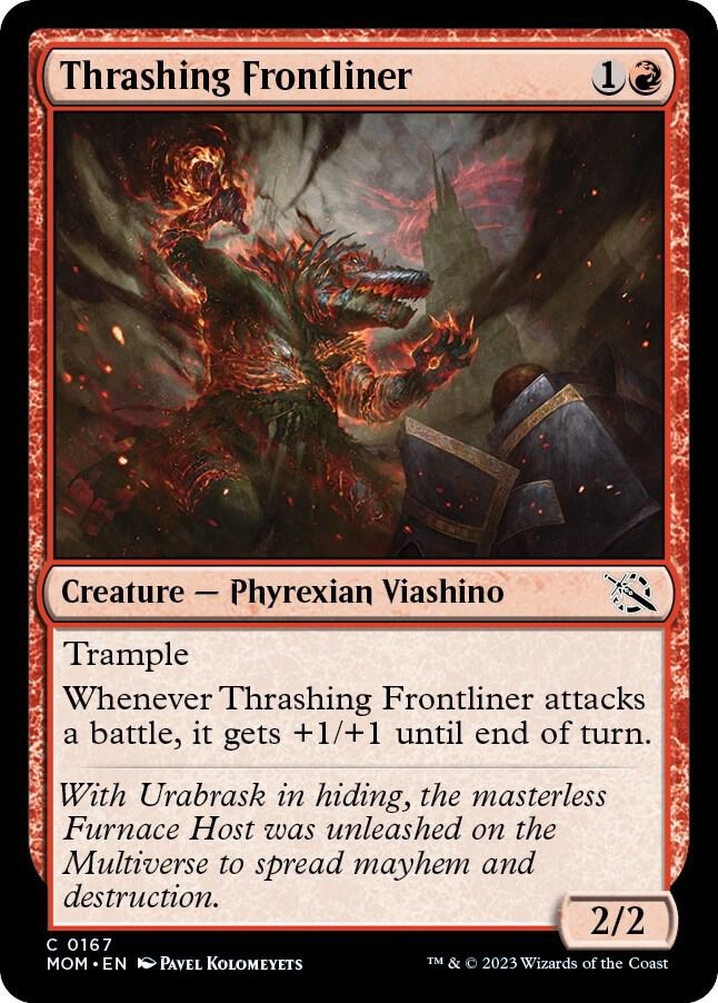 Thrashing Frontliner Foil