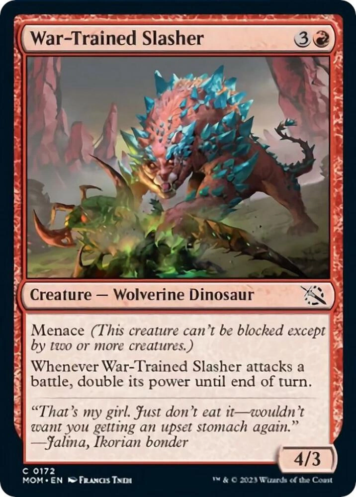 War-Trained Slasher Foil