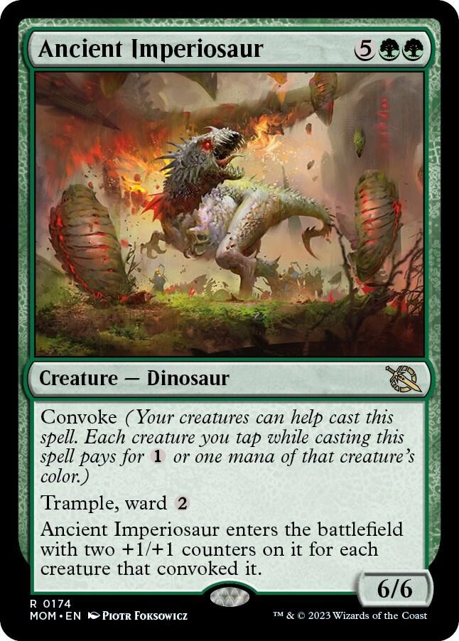 Ancient Imperiosaur Foil