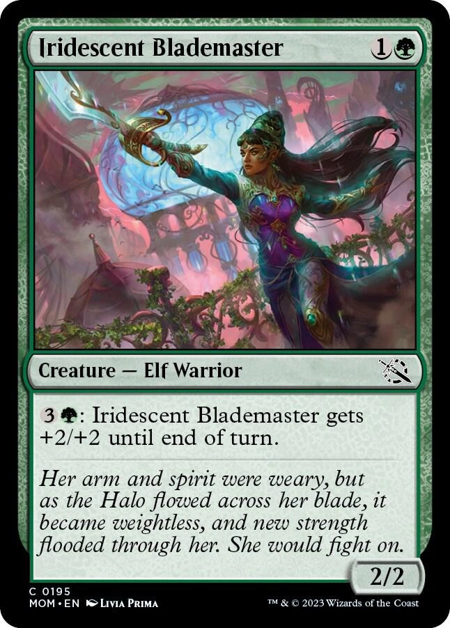 Iridescent Blademaster Foil