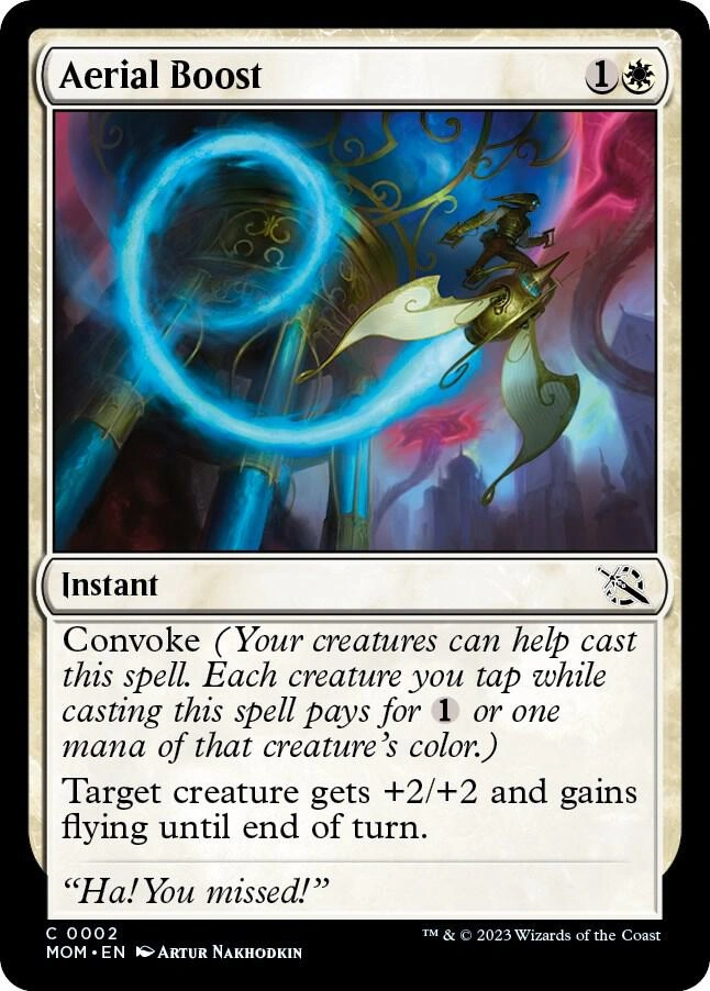 Aerial Boost Foil