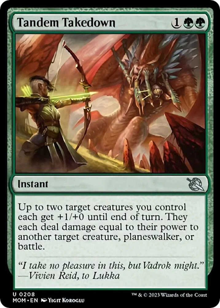 Tandem Takedown Foil