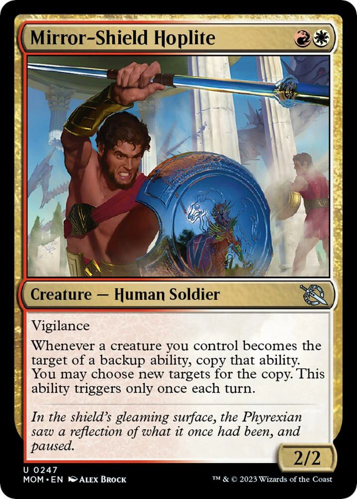 Mirror-Shield Hoplite Foil