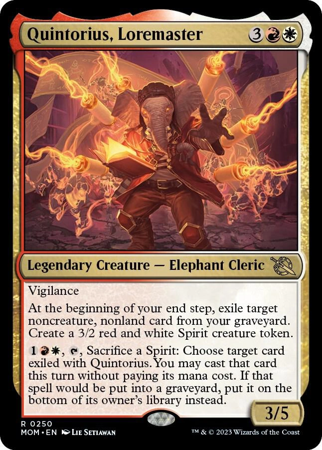 Quintorius, Loremaster Foil