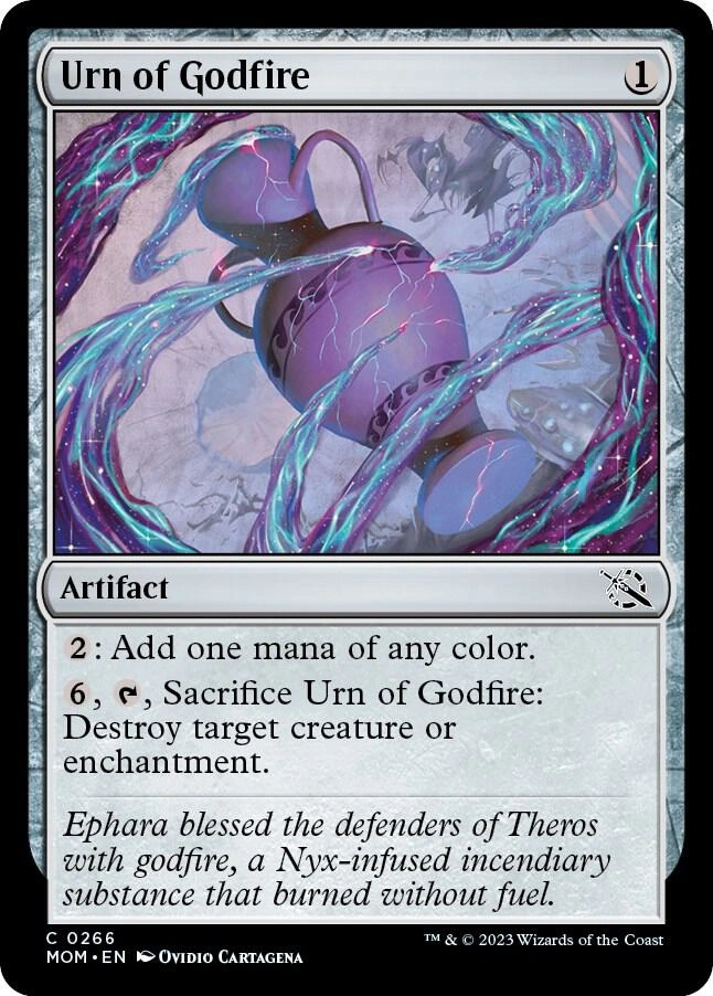 Urn of Godfire Foil
