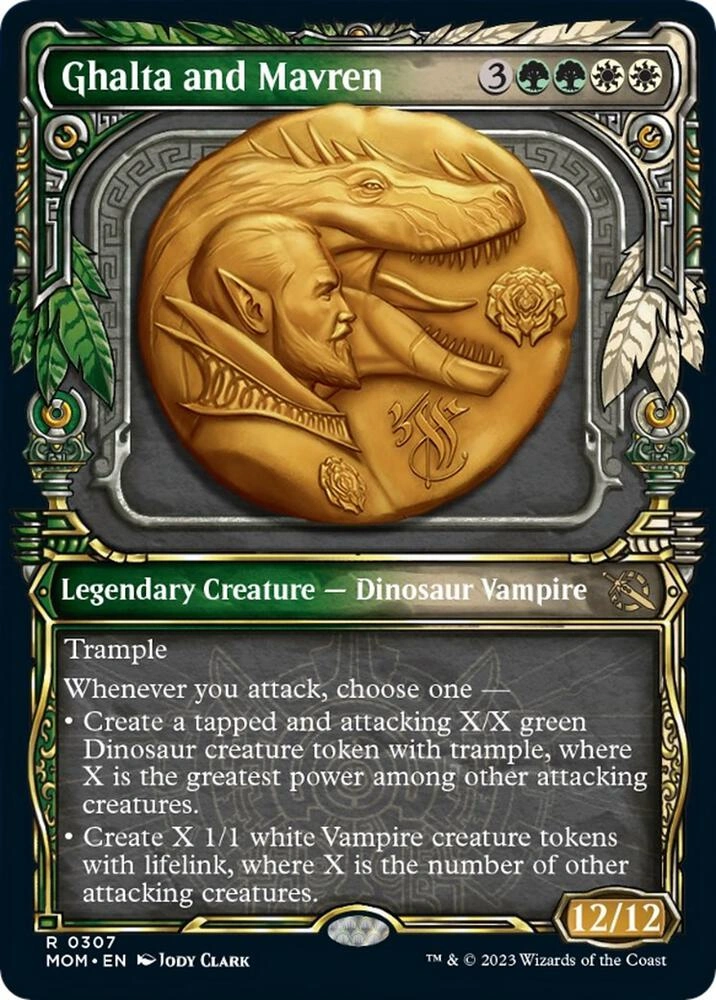 Ghalta and Mavren (Showcase) Foil