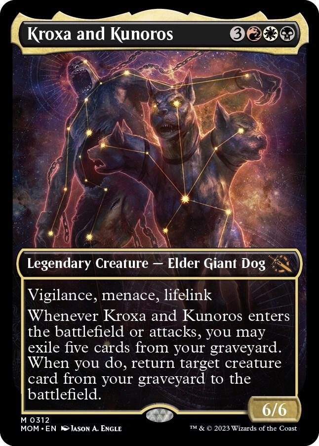 Kroxa and Kunoros (Showcase) Foil