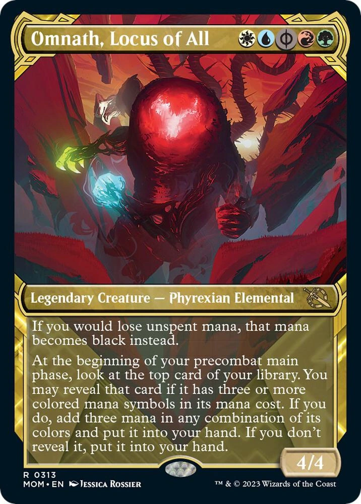 Omnath, Locus of All (Showcase) Foil
