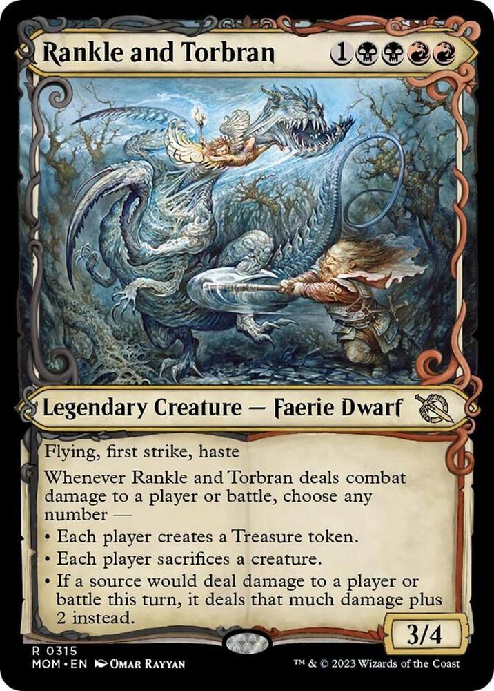 Rankle and Torbran (Showcase) Foil