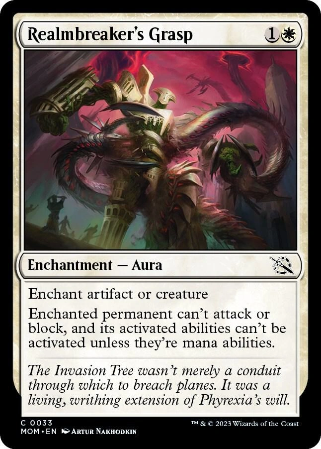 Realmbreaker's Grasp Foil