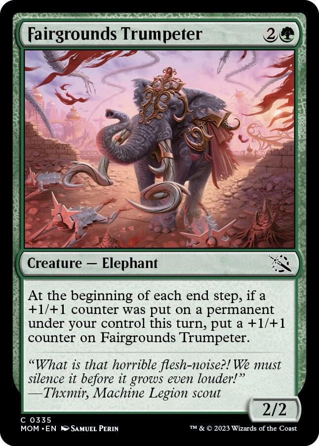 Fairgrounds Trumpeter Foil