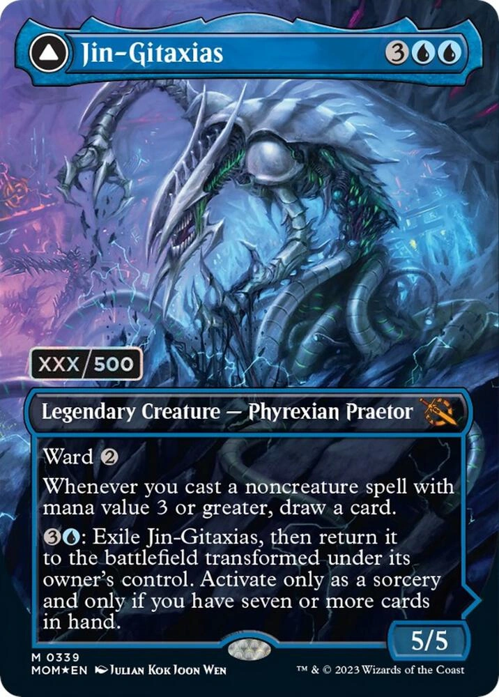 Jin-Gitaxias (Serial Numbered) Foil