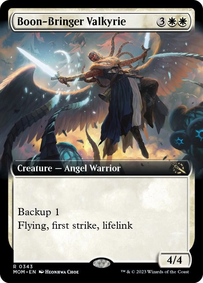 Boon-Bringer Valkyrie (Extended Art) Foil