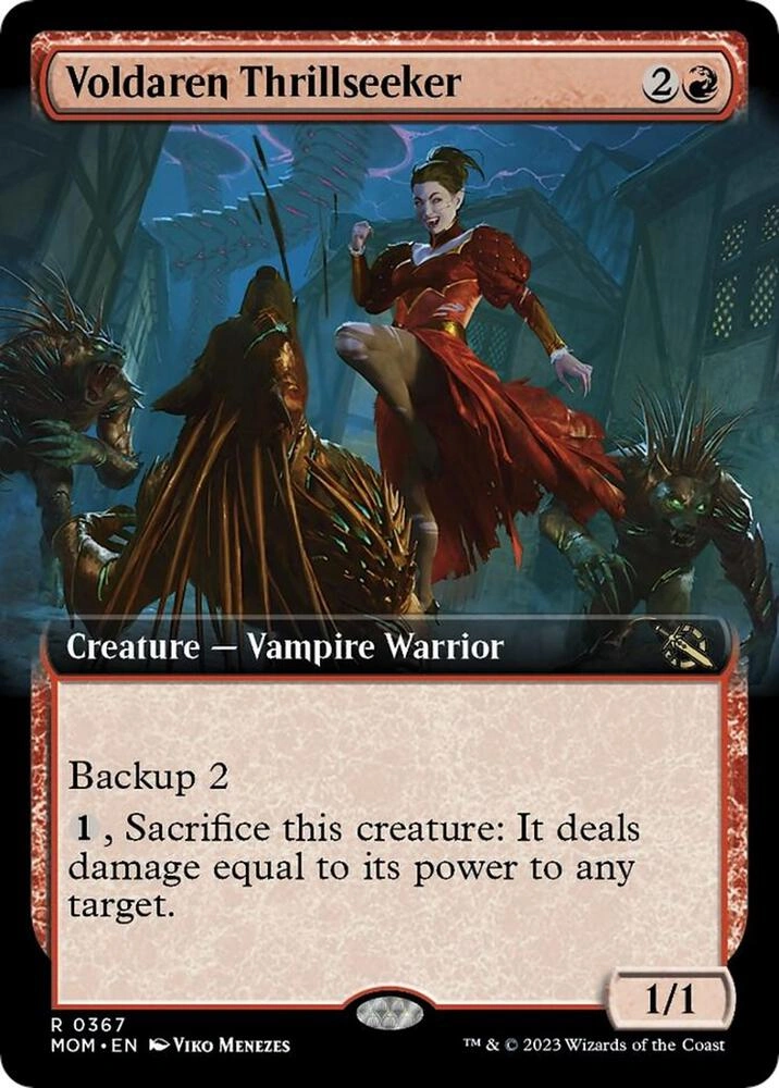 Voldaren Thrillseeker (Extended Art) Foil